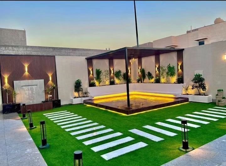 برجولة قماش PVC في الرياض